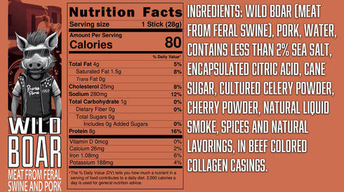 PEARSON RANCH SINCE 1959 Meat Sticks Variety - Elk, Buffalo, Venison, Wild Boar - Exotic Jerky Sticks, No Added Nitrites, High-Protein, Paleo & Ke...