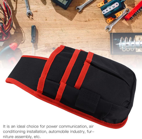 Organizer Tool Pouch,Professional Electrician Pouch,Hardware Tool Storage Bag,600D Oxford Cloth Heavy Duty Household Storage Garden Belt Bag Hardw...