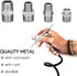 8 PCS Airbrush Adaptor Kit Compressor Connector Set 1/4 to 1/8 Threaded Plug for Connecting for Compressor and Airbrush Hose...