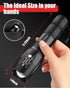 Victoper LED Flashlight 2 Pack, Bright 2000 Lumens Tactical Flashlights High Lumens with 5 Modes, Waterproof Zoomable Flash Light for Outdoor, Gif...