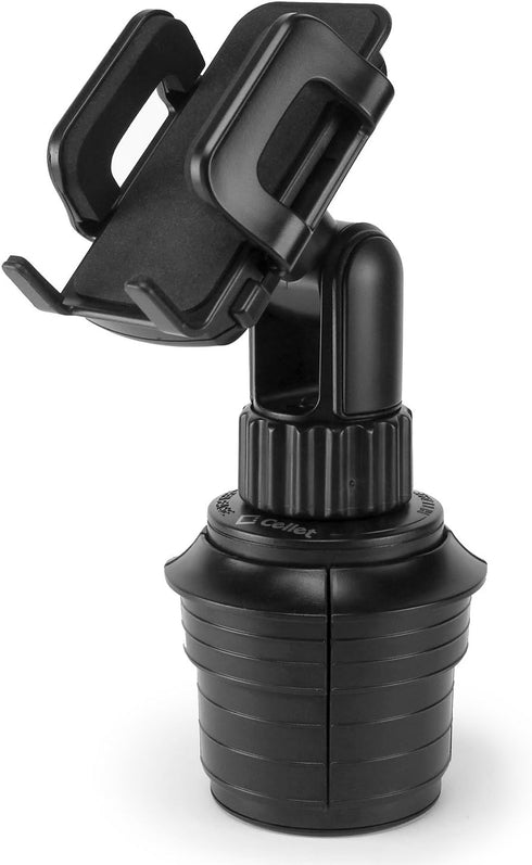 Cellet Car Phone Holder Mount, Car Cup Phone Holder Mount, Compatible with Apple iPhones, Samsung Galaxy, Motorola Moto Google Pixel Smartphones (...