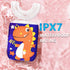 Kids Electric Toothbrush, U Shaped Ultrasonic Automatic Toothbrushes Dinosaur Design with Six Modes Smart Timer Replacement Brush IPX7 Waterproof ...