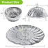 Vegetable Steamer Basket, Premium Stainless Steel Veggie Steamer Basket - Folding Expandable Steamers to Fits Various Size Pot (Extra Large (6.5" ...