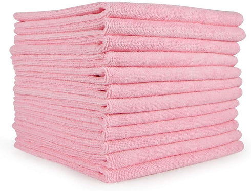 Arkwright Microfiber Cleaning Cloths - (Pack of 12) Lint & Streak-Free Drying Wash Towels, 320 GSM Super Absorbent & Quick Dry, Perfect Cleaner fo...