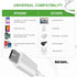 Replacement Charging Charger Power Supply Cable Short Lightning Cords Compatible with iPhone/Airpods Earphone/Wireless in-Ear Headphone Earphone a...