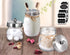 Mason Jar Bathroom Accessories Lids Set(4pcs) -Jars Not Included -Soap Dispenser,Toothbrush Holder,and Apothecary Jars Lids for Regular Mouth Maso...