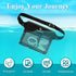 Waterproof Waist Pouch,Screen Touchable Dry Belt Bag,Waterproof Waist Bag,Waterproof Fanny Pack for Swimming Kayaking Snorkeling Beach -Black...