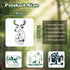 Forest Wildlife Animal Stencils for Painting, 16 Pcs Plastic Reusable Stencils for Kids of Deer Bear Tree Patterns for Painting on Wood Wall Fabri...