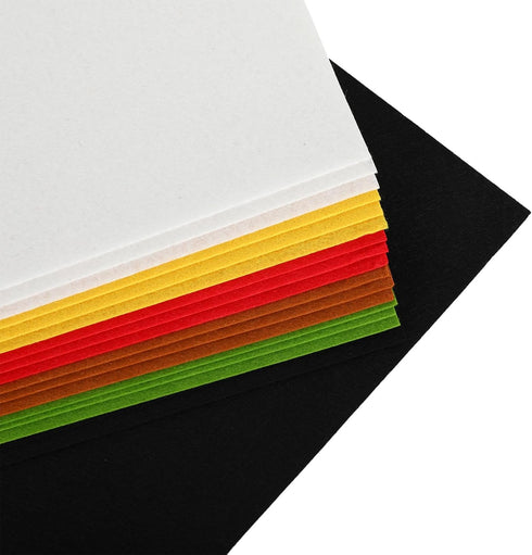 Whaline 18Pcs Christmas Felt Fabric Sheets Red Green Assorted Soft Thick Craft Felt Pack for DIY Craft Sewing Patchwork Art Projects, 7.9 x 11.8 I...