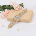 Women's Bridal Belt Rhinestone Wedding Sash Belts with Crystal Beads Pearls for Dresses and Gowns...