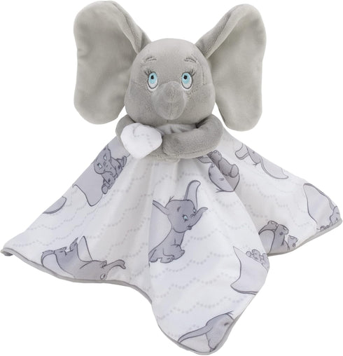 Disney Dumbo White and Grey Lovey Security Blanket...