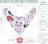 Baby Bandana Drool Bibs 6-Pack and Teething Toys 6-Pack Made with 100% Organic Cotton, Absorbent and Soft Unisex...
