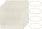 Cornucopia Brands Kombucha Jar Cloth Covers (4-Pack); Unbleached Muslin Cloth Covers w/Rubber Bands, Custom Size for Kombucha Jars...