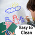 Whiteboard Wallpaper Peel and Stick Dry Erase Contact Paper Large 17.7×78.7'' White Board Paper for Wall Classroom Office Home Self Adhesive Dry E...