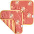 Copper Pearl Baby Security Blanket Set of 2 - Portable Size for Self-Soothing On-The-Go, Ideal Baby Blankets for Boys and Girls, Ultra-Soft, and G...