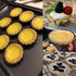 Egg Tart Molds 12PCS Tart Pan 2.6inch, Mini Carbon Steel Non Stick Tart Pans, Tart Molds For Baking (2.6 inch)...