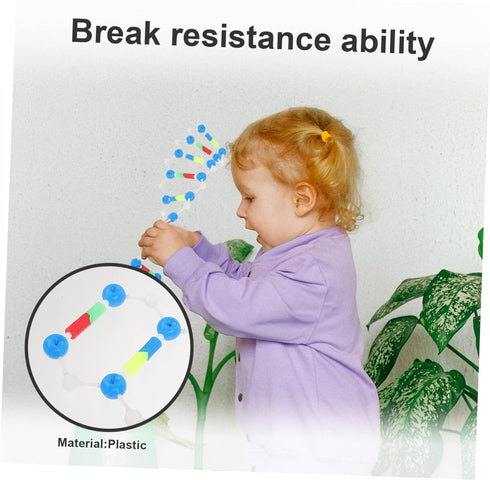 Dna Double Helix Model Components Educational Teaching Model Dna Teaching Aids Molecular Model Self-assembling Model Dna Model Kit Biology Dna Mod...
