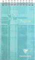 Clairefontaine Wirebound Notepad - Ruled 80 sheets - 4 1/4 x 6 3/4 - Sold Individually (Assorted Cover Color Chosen at Random)...