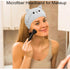 Headband for Washing Face Cute, Cat Print Headband for Women Kids, Microfiber Soft Wraps, Adjustable Elastic Hair Band for Facial Spa Makeup, Hair...