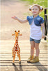 Linzy Toys Jared The Giraffe, 22'' (56 cm) Standing High, Real Life Stuffed Animals Plush Giraffe, Peluche Jirafa, Adorable Soft Toy...