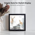 3 Pack 8 Inch Plate Stands for Display, Plate Holder Display Stand, Picture Frame Stand Black Metal Frame Holder Stands for Book,Small Easel,Decor...