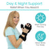 Vive Resting Hand Splint - Stroke Recovery Support Brace for Straightening Fingers - Right & Left Wrist Night Immobilizer - Patient Rehabilitation...