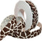 Morex Ribbon 05722/20-028 Giraffe Grosgrain Ribbon, 7/8-Inch by 20-Yard, Antique White and Espresso...