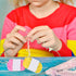Acrylic Yarn Knitting Wool Crochet Yarn, 12 Colors Mini Craft Yarn Soft Yarn DIY Yarn Crochet Beginner Kit for Adults Handicraft Knitting Crochet ...
