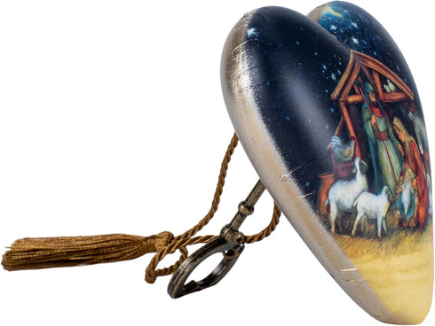 O Holy Night Nativity Art Heart...