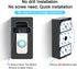 Adhesive Mount Compatible with for Video Doorbell No-Drill Mounting Bracket cover Holder Not Block Doorbell Sensor...