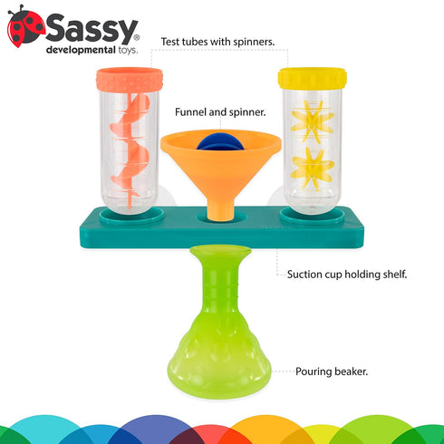 Sassy H2O Pour & Explore - 5pc Set, Multi...