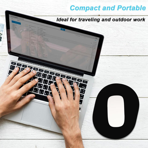 Rimilak Small Mouse Pad 6 x 8 Inch, Takes up Wrist and Mouse Space, Waterproof Compact Mini Mouse Mat for Laptop Computer Wireless Mouse Keyboard ...