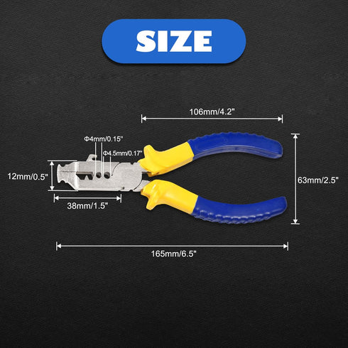 Archery Nocking Point Pliers String-Loop Nocking Pliers Multi-Pliers D Loop String Clamp for Compound Bow Recurve Bow Tuning Nock Point Pliers Ins...