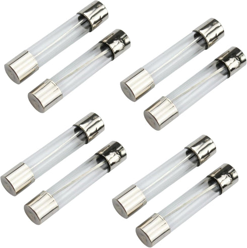 8-Pack Pellet Grill Fuse Replacement for Traeger, Pit Boss, Z Grills & Grilla Wood Pellet Grills and Smoker,Pellet Grill 5 Amp 250 Volt Fuse,Ele21...
