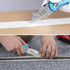 30 Pack Utility Knife Blades, SK5 Steel Heavy Duty Box Cutter Replacement Blades with Plastic Case, Standard Size Razor Blades for Most Standard U...