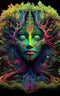 1tonine Diamond Painting Kits for Adults-5D Full Drill Abstract Tree Lady Daimond Art Kits-Wall Rhinestone DIY Art Crafts Mosaic Painting Kits for...