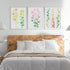 12 Pieces Leaf Vine Stencils Leaves Floral Spring Stencil Reusable DIY Crafts Drawing Templates Stencils for Painting on Wood Wall Canvas Furnitur...