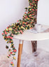 Miracliy 9Pcs 74FT Flower Garland Artificial Rose Arch Vines Fake Spring Floral Garland for Flower Wall Backdrop Wedding Mothers Day Garden Tea Pa...