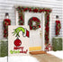 Grinch Merry Christmas Small Garden Flag Vertical Double Sided Burlap Red Green Yard Outdoor Decoration 12 x 18 Inches...