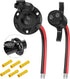 MICTUNING Trolling Motor Plug and Receptacle 12V Quick Connect Socket Compatible With Minn Kota Marine Boat Kayak, 2 Wire 8 Gauge Male Female Trol...