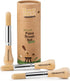 Honeysticks My First Paint Brush Set - 3 Pack: Ideal for Babies and Toddlers. Jumbo Brushes with Chubby Wood Handles for Easy Grip, Vegan. Include...