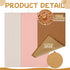 3 Pcs Leather Portable Changing Pad Wipeable Travel Changing Pad Foldable Changing Mat for Baby and Small Toddler...