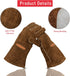 YESWELDER 14-Inch Welding Gloves - Cow Leather, Heat/Fire Resistant for Forge/Mig/Stick Welding, Oven/Grill/Fireplace Mitts with Soft Lining - Ide...