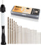 Mulwark Precision Pin Vise Hand Drill Set 25 Pcs - Premium Manual Small Hand Drill with HSS Micro Twist Bits for Jewelry, Wood, Plastic, and More ...