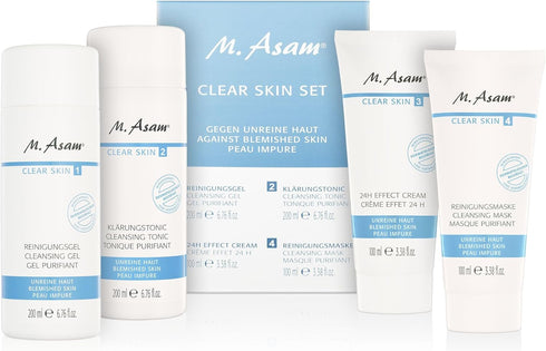M. Asam CLEAR SKIN Clarifying Tonic - Facial tonic against pimples & blackheads, regulates sebum production, optimal facial care for use before fa...
