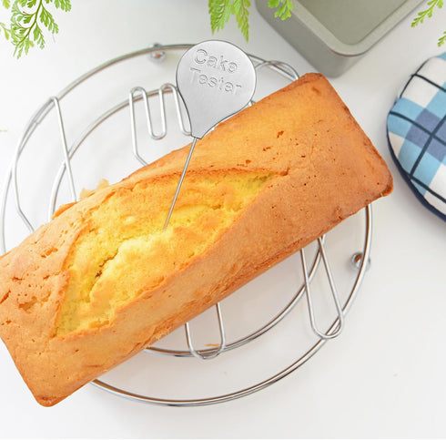 Cake Tester for Baking, 4 Packs Cake Testers for Baking Doneness and Reusable Cake Testing Stick 7.9 in Stainless Steel Skewer Omesata...