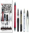 Kuretake ZIG Inktober Special Set, ILLUSTRATION BASIC SET 3 for Manga Drawing, Lettering and Calligraphy, Professional Artist Quality, Made in Jap...