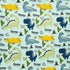 Dinosaur Quilt Fat Quarters Fabric Bundles Cotton Cartoon Dino World Fabric for Baby Boy Kids 18"x 22" (7pcs) SZRUIZFZ...