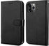 Bocasal Compatible with iPhone 12 & iPhone 12 Pro Wallet Case with Card Holder PU Leather Kickstand Shockproof Protective Wrist Strap Flip Cover 6...