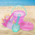 LotFancy Beach Toys for Kids, 10 PCS Snow Toys for Toddlers 3-10, Sand Buckets and Shovels, Star Shell Castle Sand Mold, Sand Sifter Cover, Rake, ...